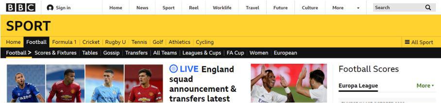 download bbc football